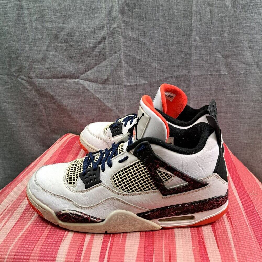 %Nike Air Jordan 4 Retro Flight Nostalgia 2019 size 13 Men AJ18
